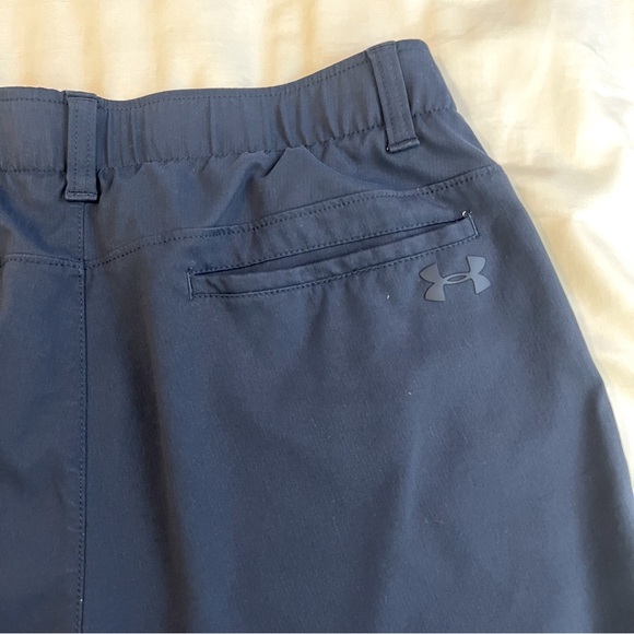 Men’s Under Armour navy blue shorts, size 34 - Picture 4 of 5
